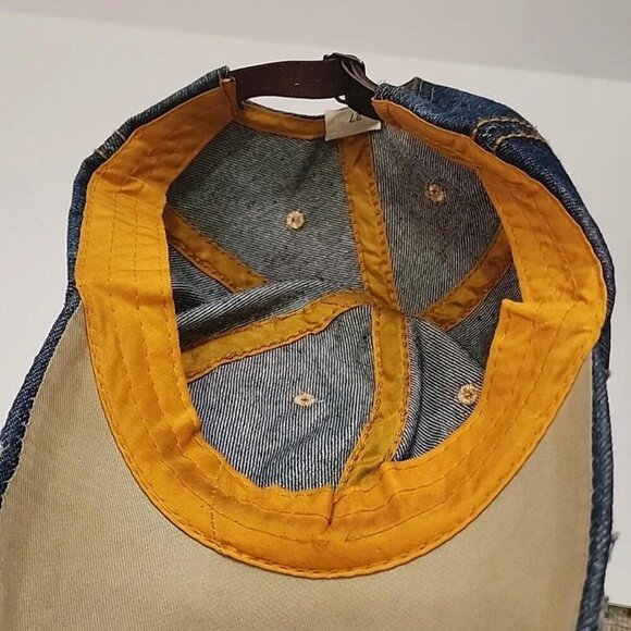 Bling & Bedazzled Denim Butterfly Y2K Style Women's Hat - Picture 5 of 6